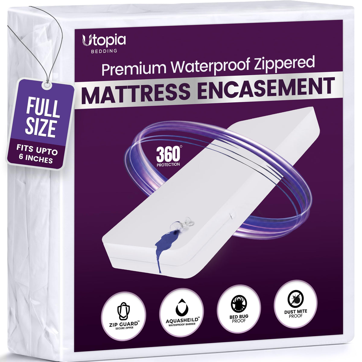 Waterproof Mattress Encasement Deep