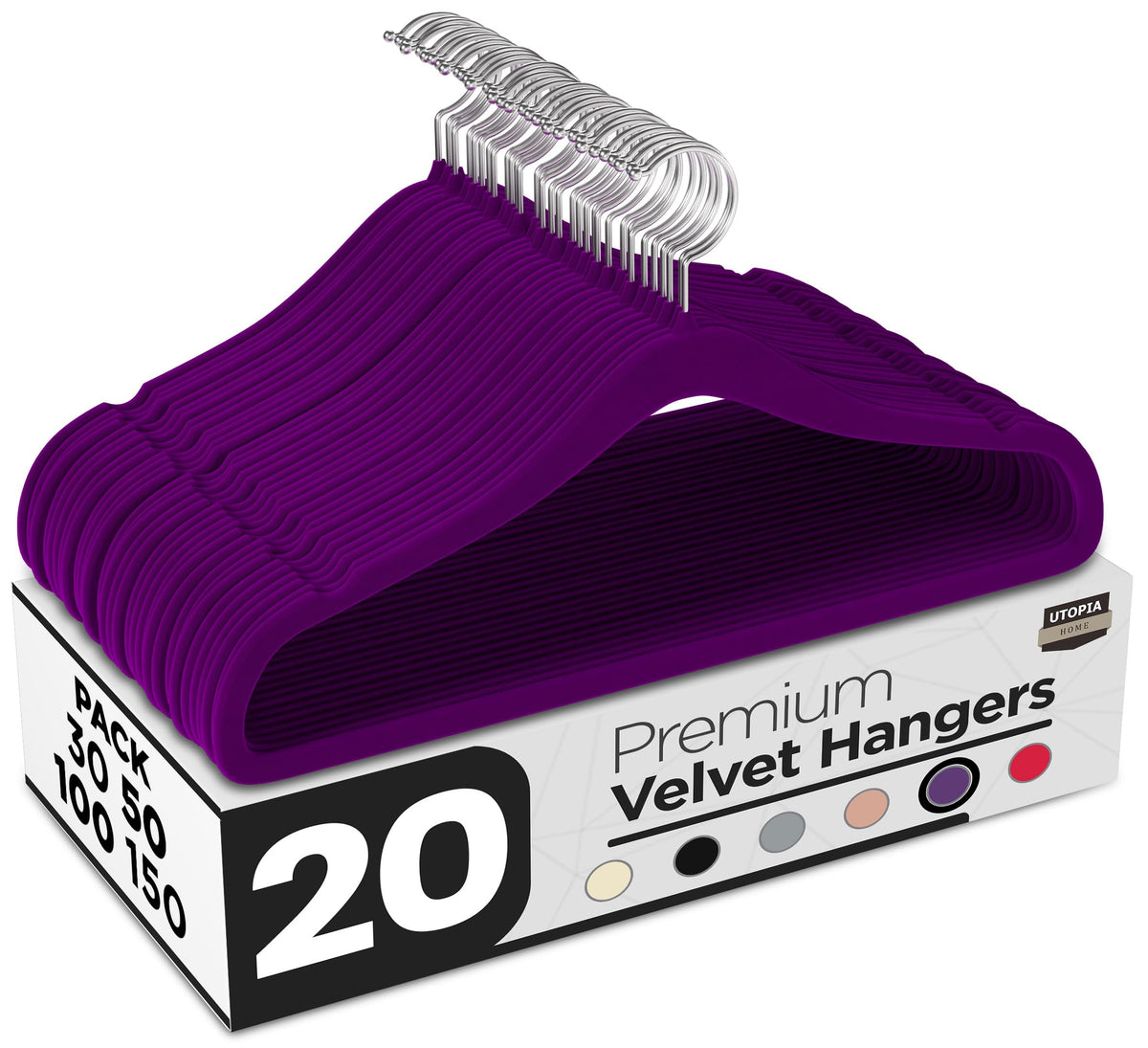 Velvet Hanger Grey