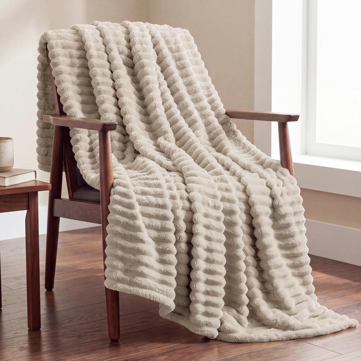 Stripe Fleece Blanket