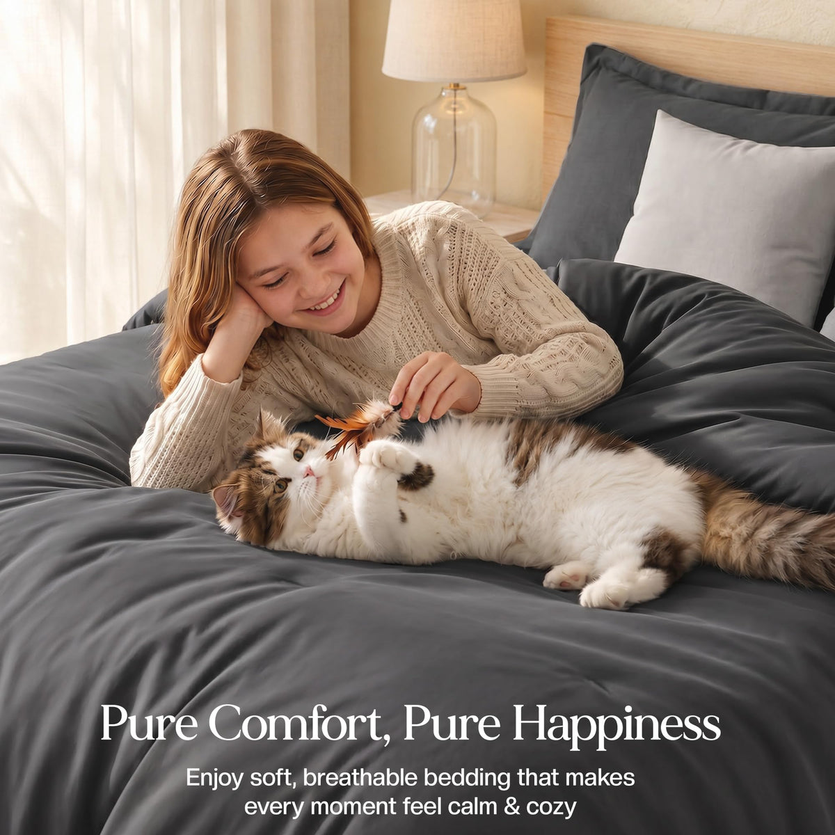 Jump and Tack Printed Comforter Set