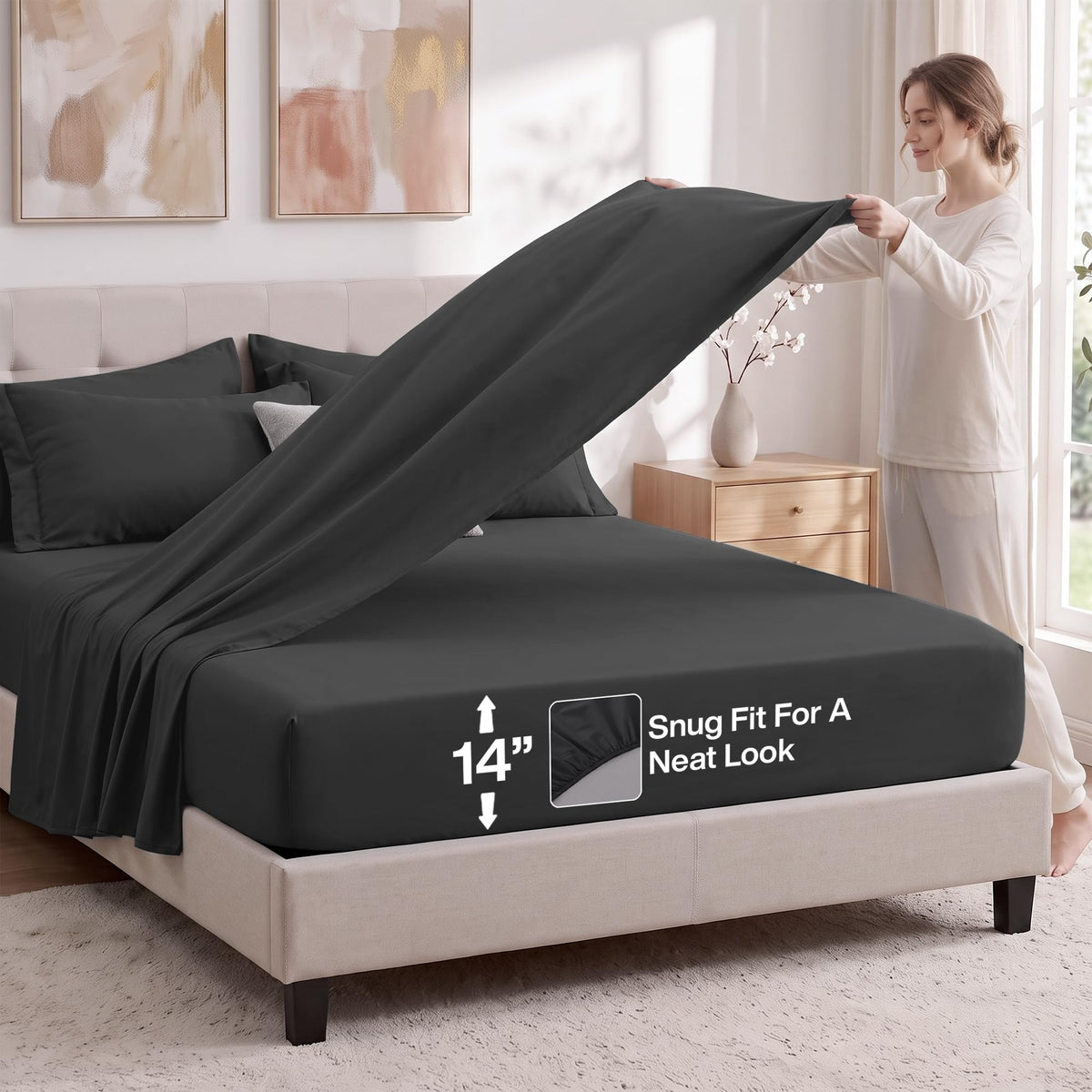 Diamond Quilted Comforter Set