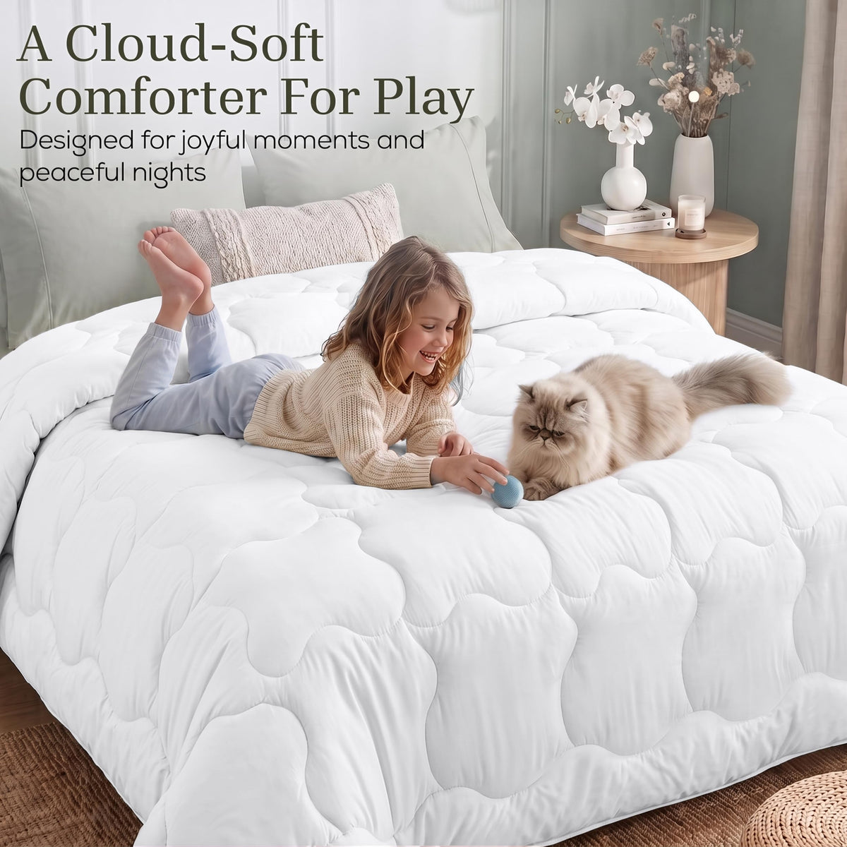 Cloud Quilted Comforter