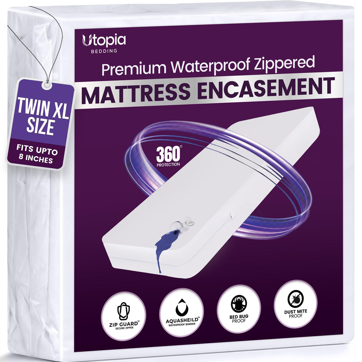 Waterproof Mattress Encasement Deep