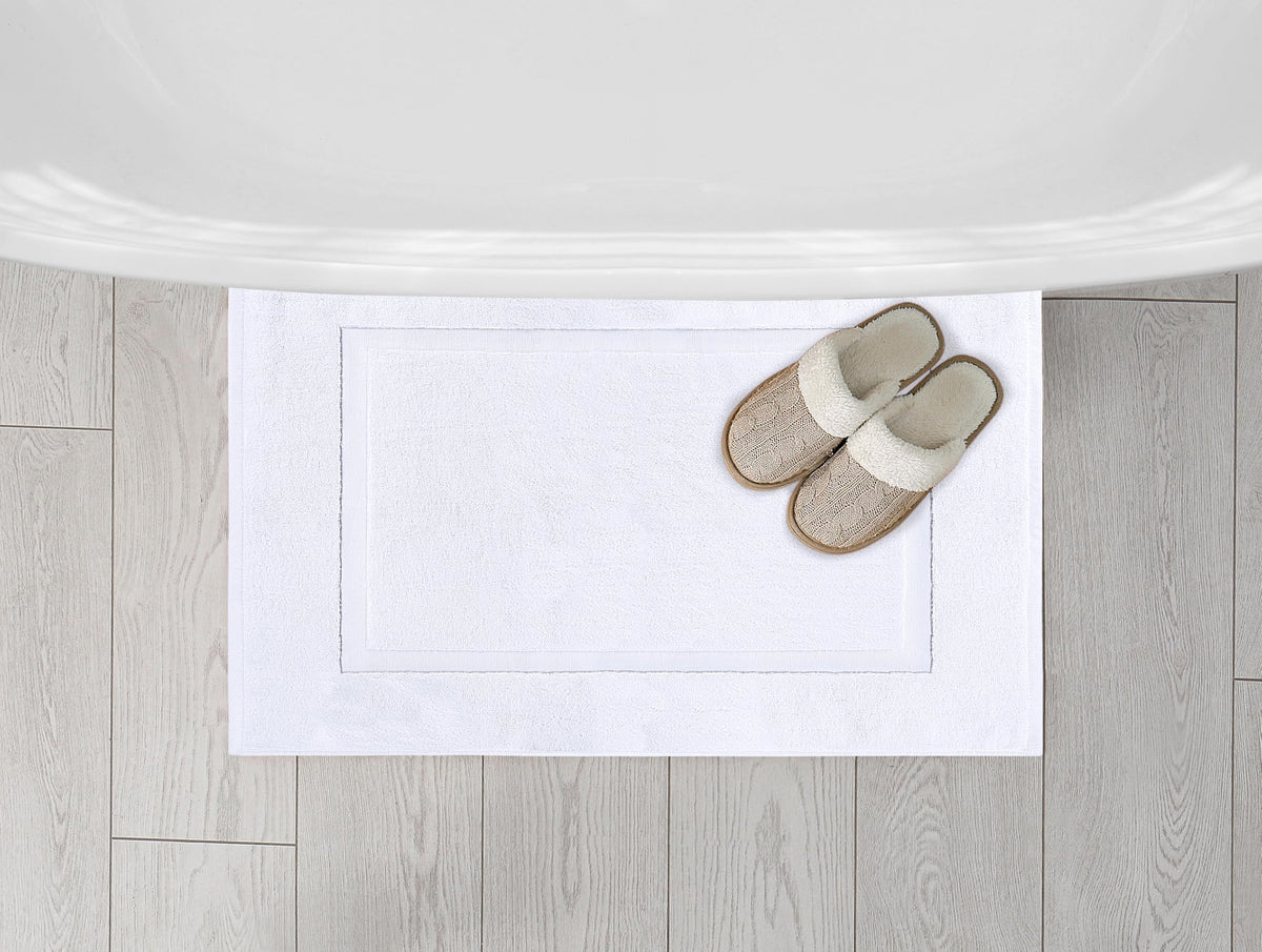 Cotton Bath Mat, 2 Pack – 21 × 34 in