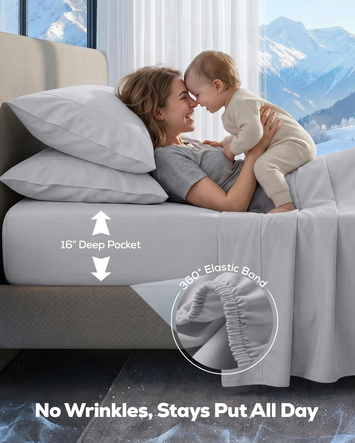 Nylon Cooling Sheet Set