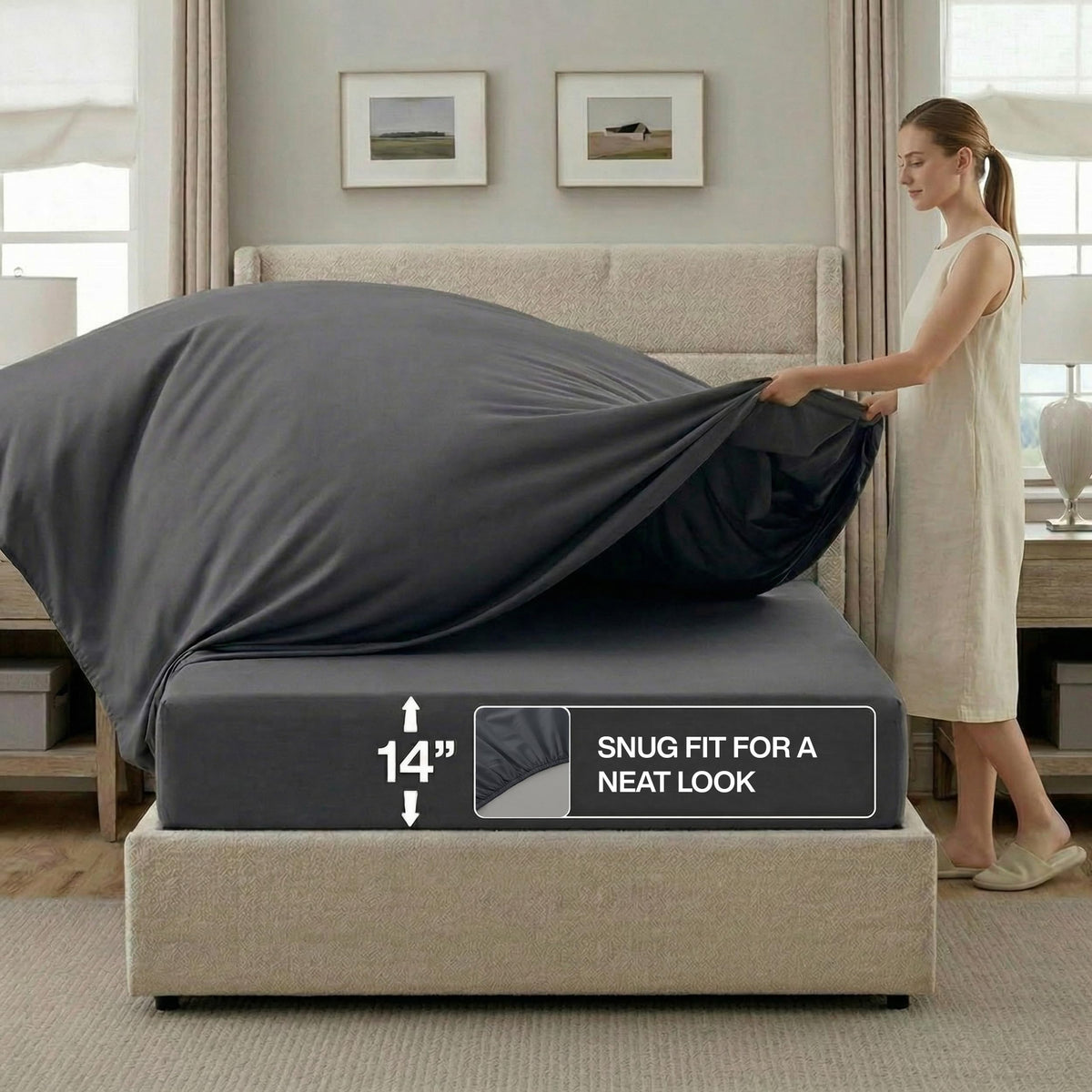 Pintuck Comforter Set
