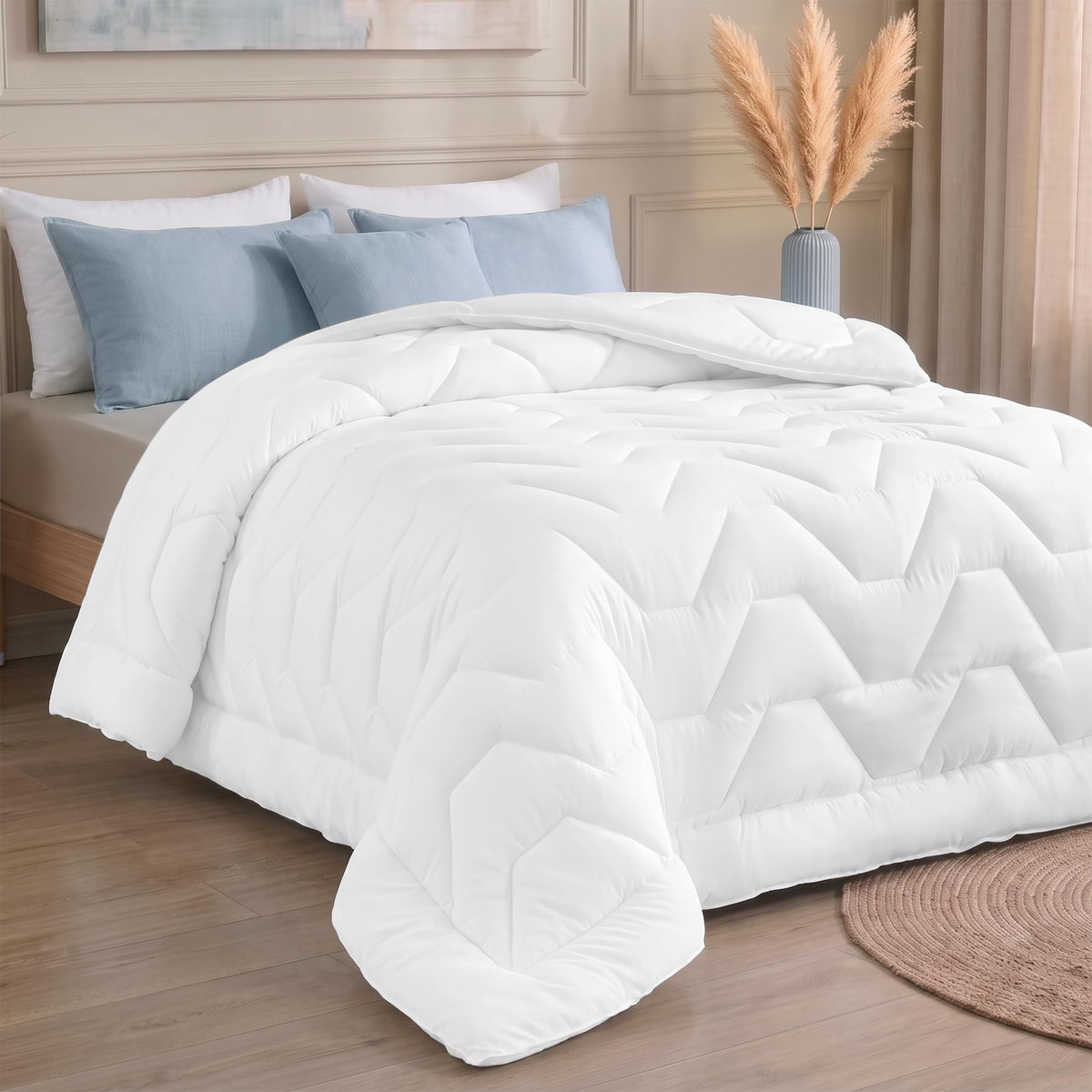 Zig Zag Quilted Comforter