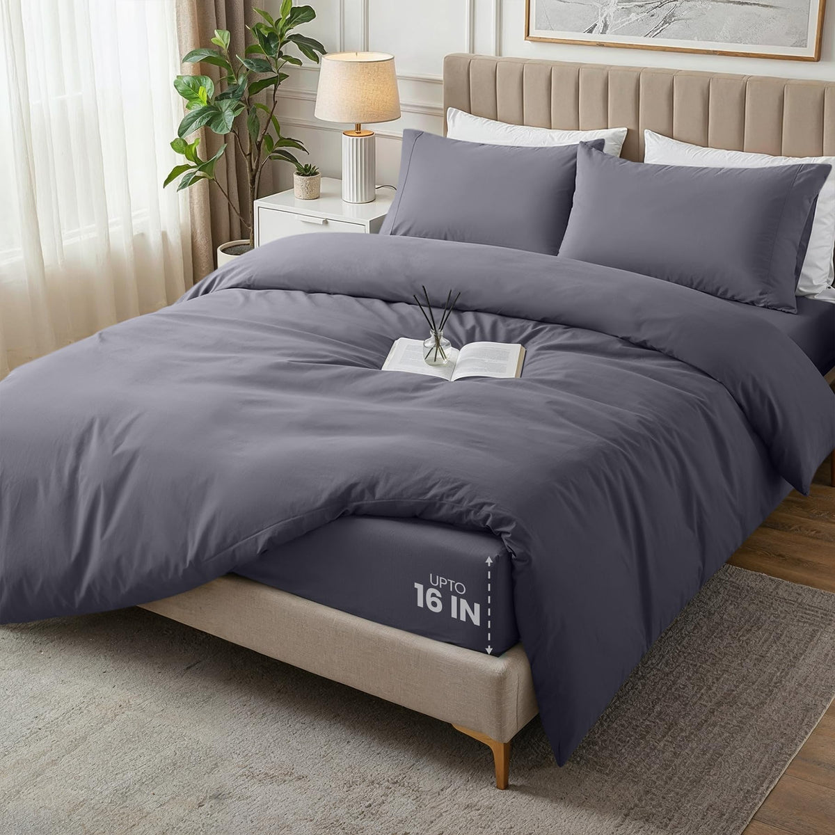 Duvet Cover, 4 Piece Set