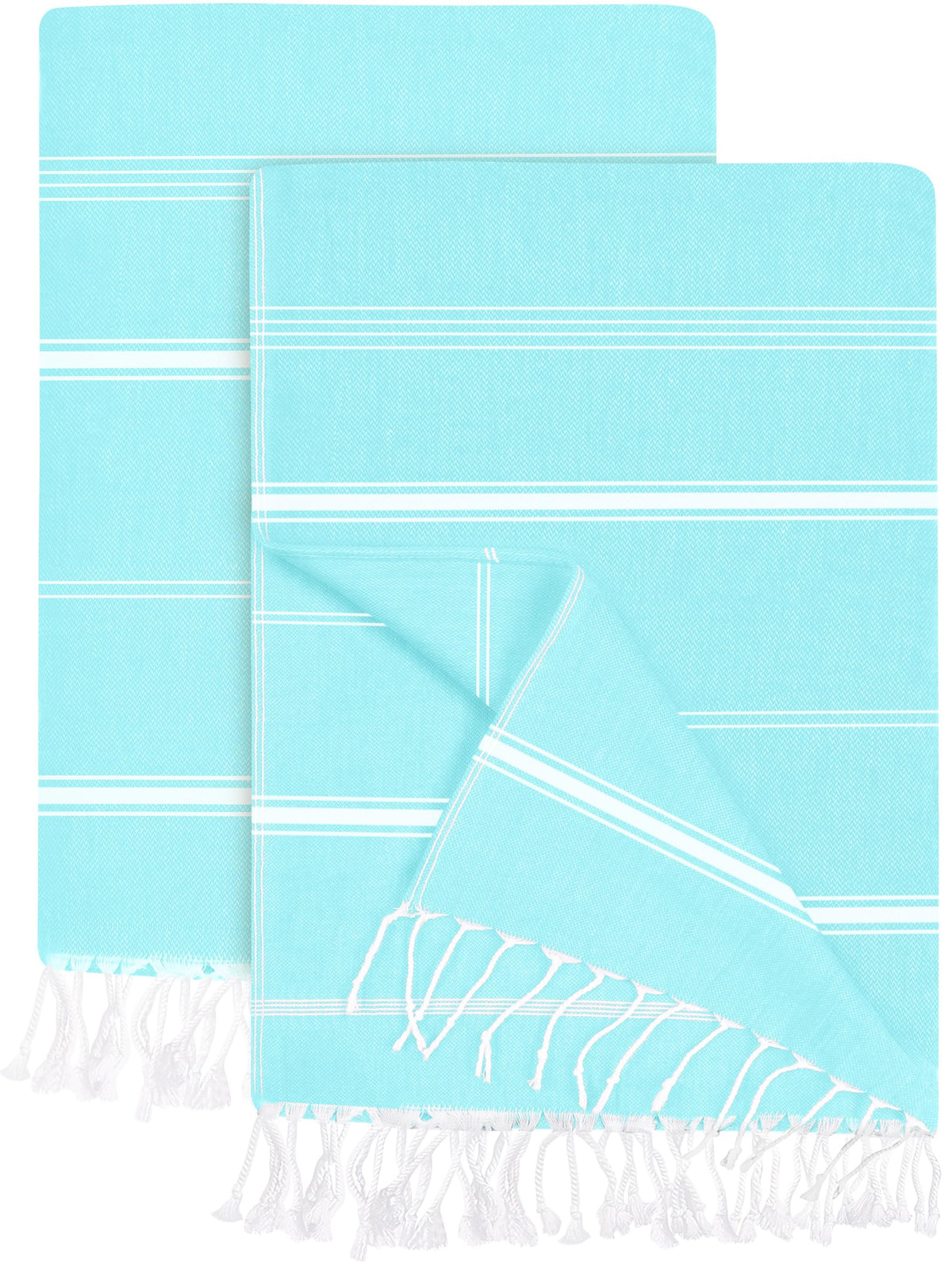 Cabana Cotton Beach Towels 6 pack, 30 x 60 in, Variety