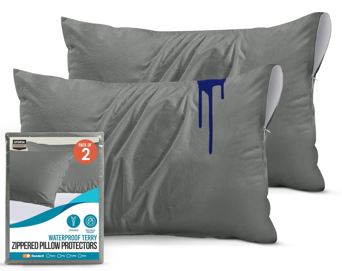 Waterproof Pillow Encasement - Terry