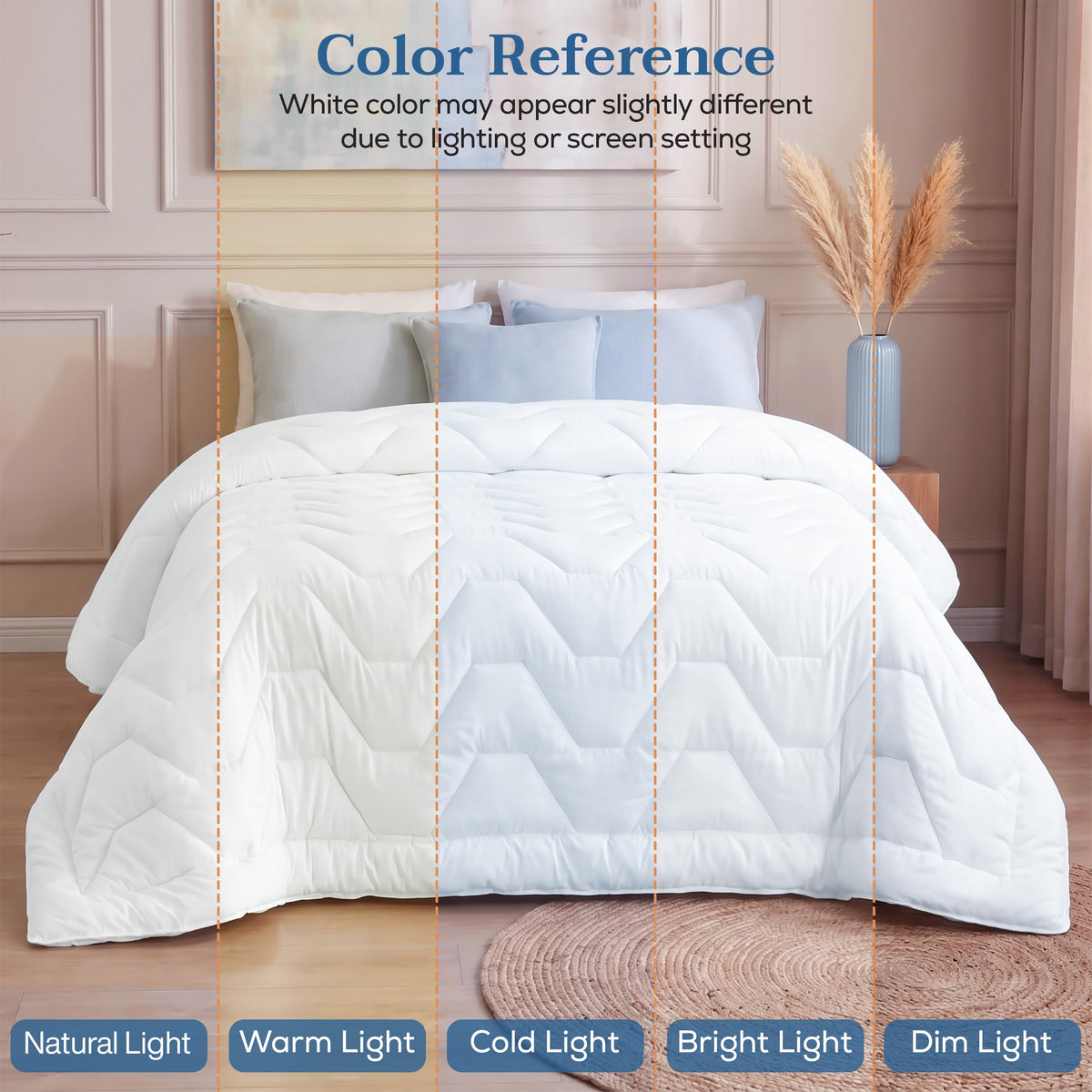 Zig Zag Quilted Comforter