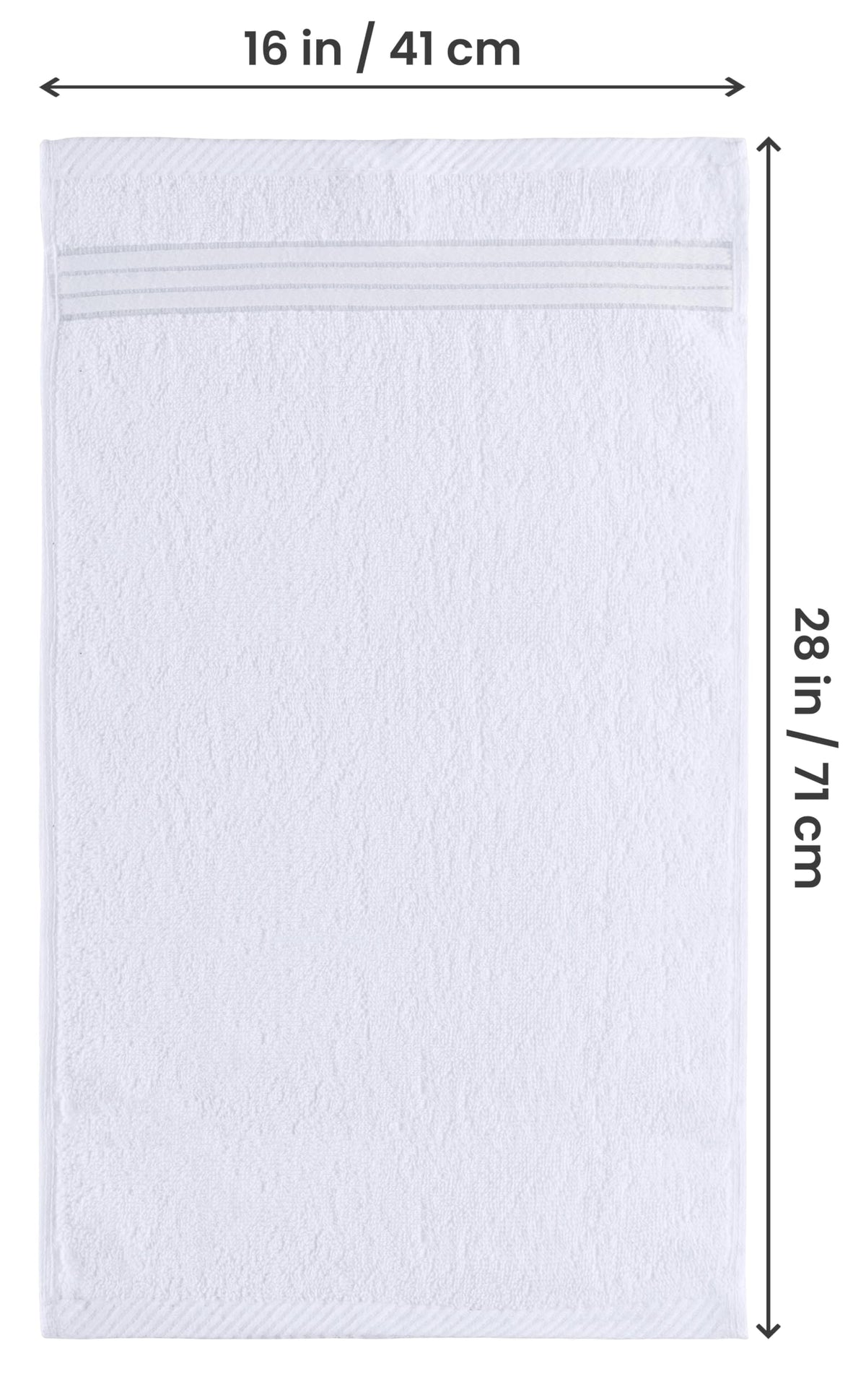 Cotton Hand Towels – 16 × 28 in