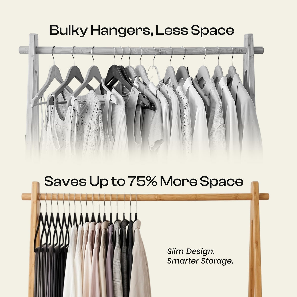 Velvet Hanger Grey