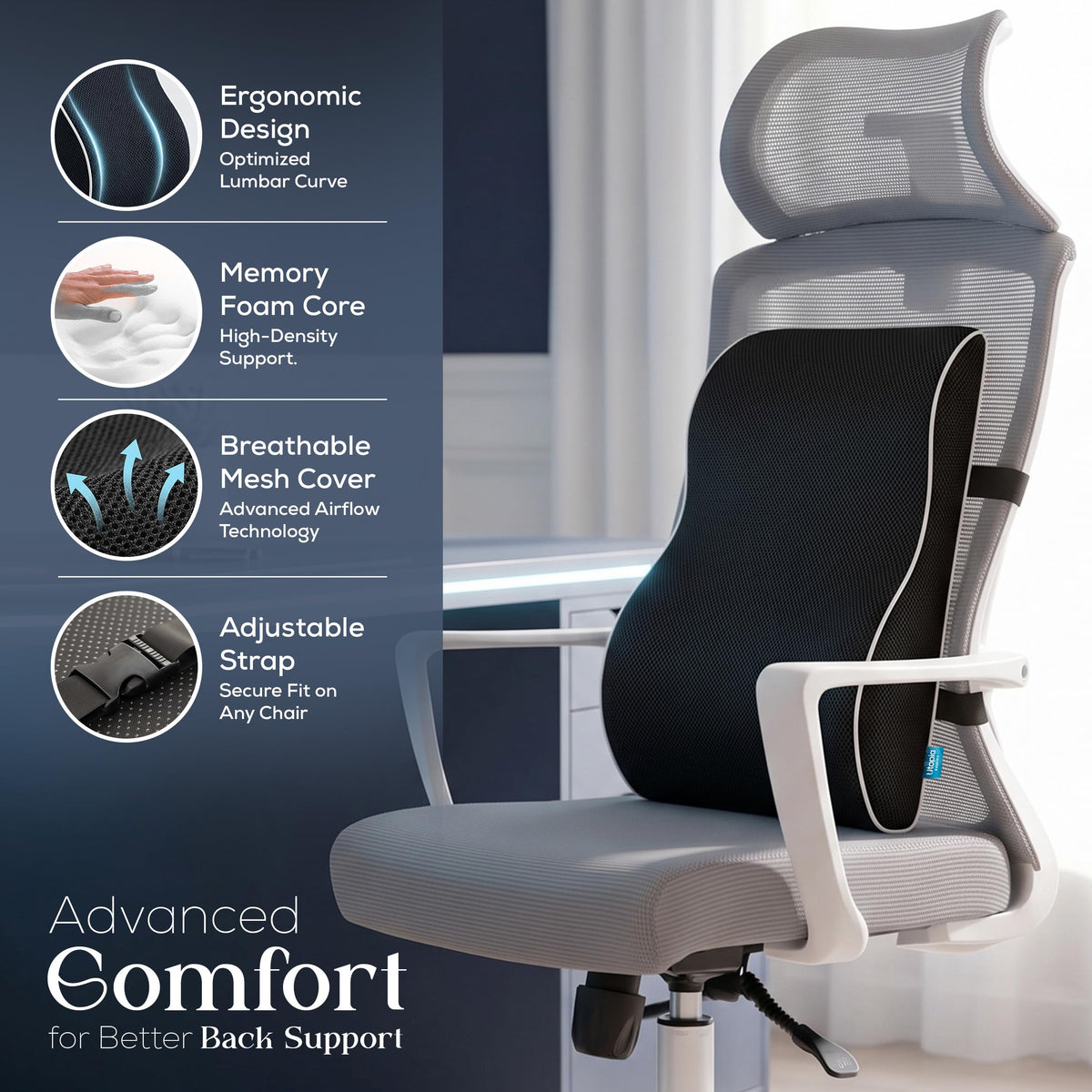 Lumbar Support Pillow - 1 pack