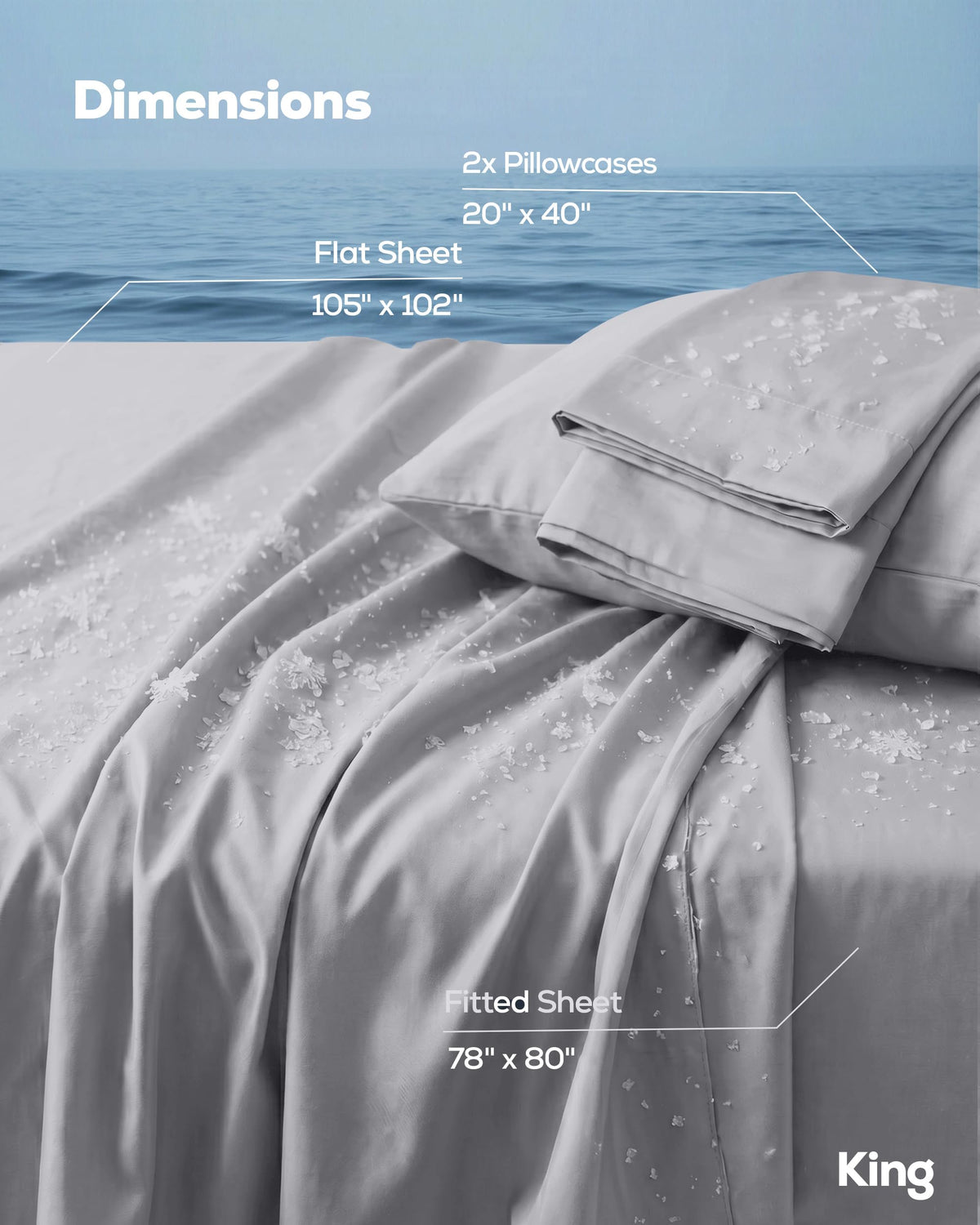 Nylon Cooling Sheet Set
