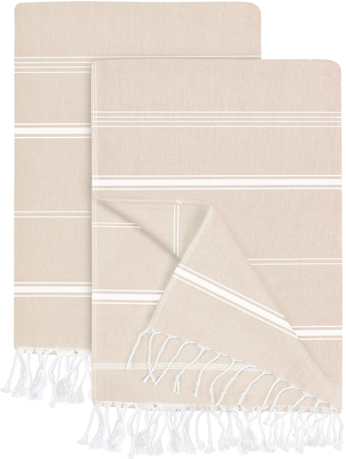 Cabana Cotton Beach Towels 6 pack, 30 x 60 in, Variety