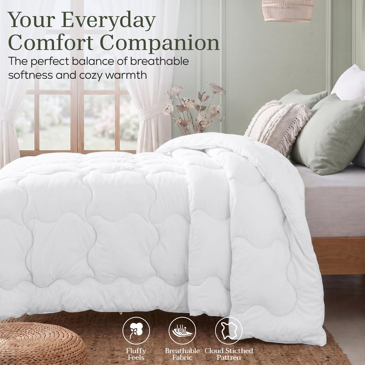 Cloud Quilted Comforter