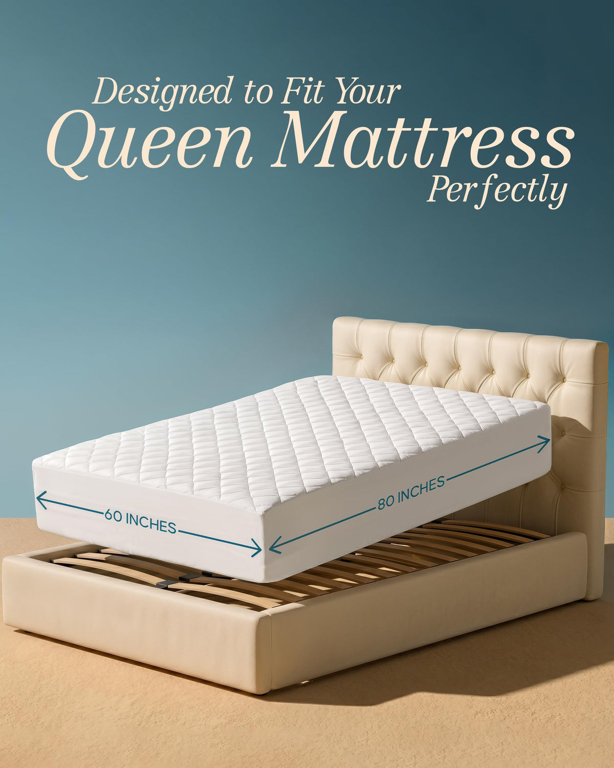 Quilted Fitted Mattress Pad