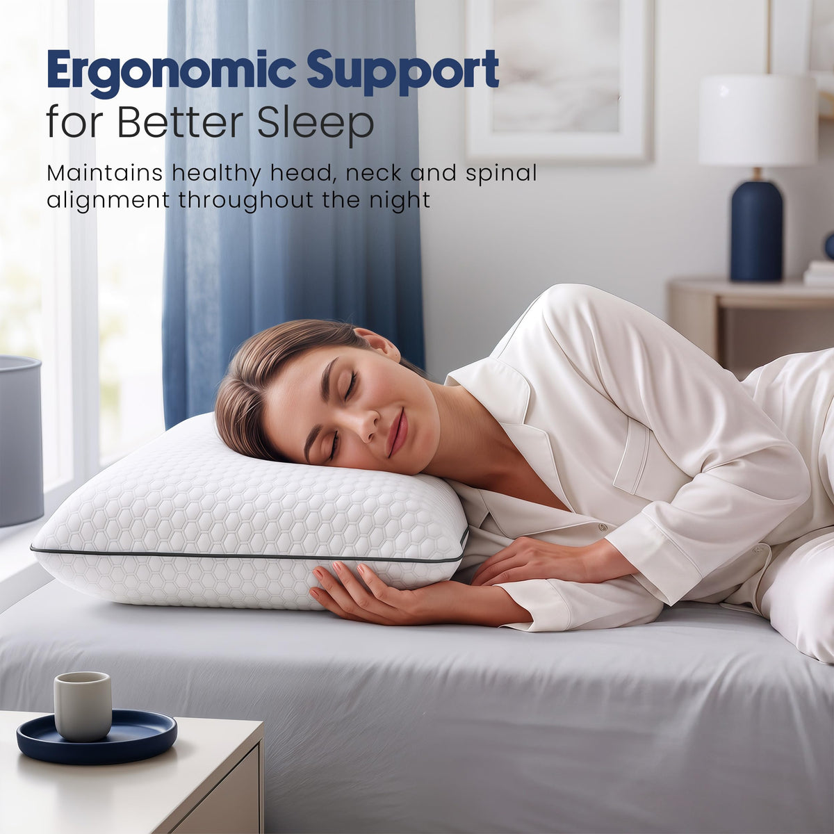 Memory Foam Perforated Pillow