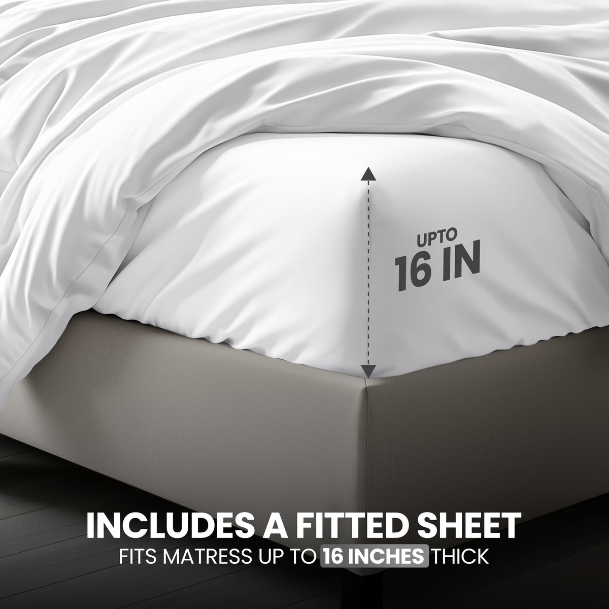 Duvet Cover, 4 Piece Set