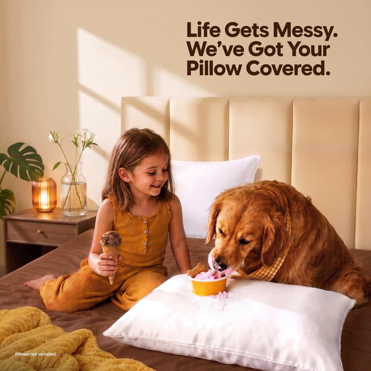 Waterproof Pillow Encasement - Colored