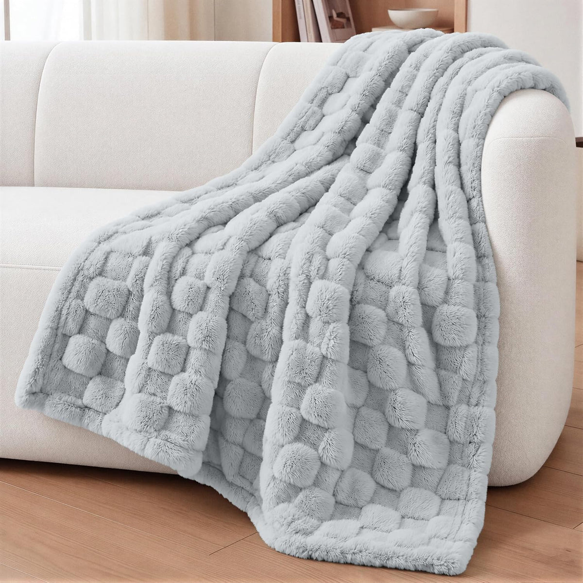 Checkered Fleece Blanket