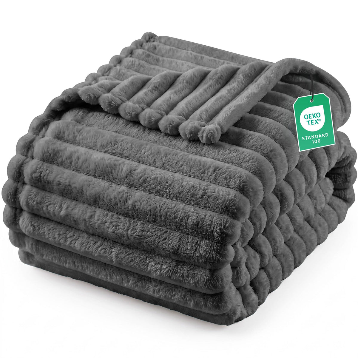 Stripe Fleece Blanket