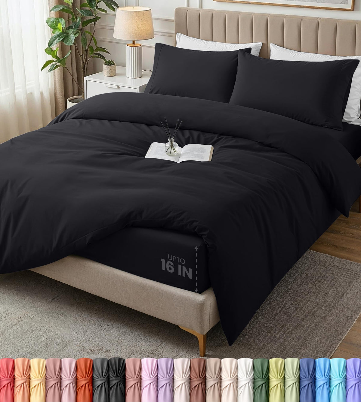 Duvet Cover, 4 Piece Set