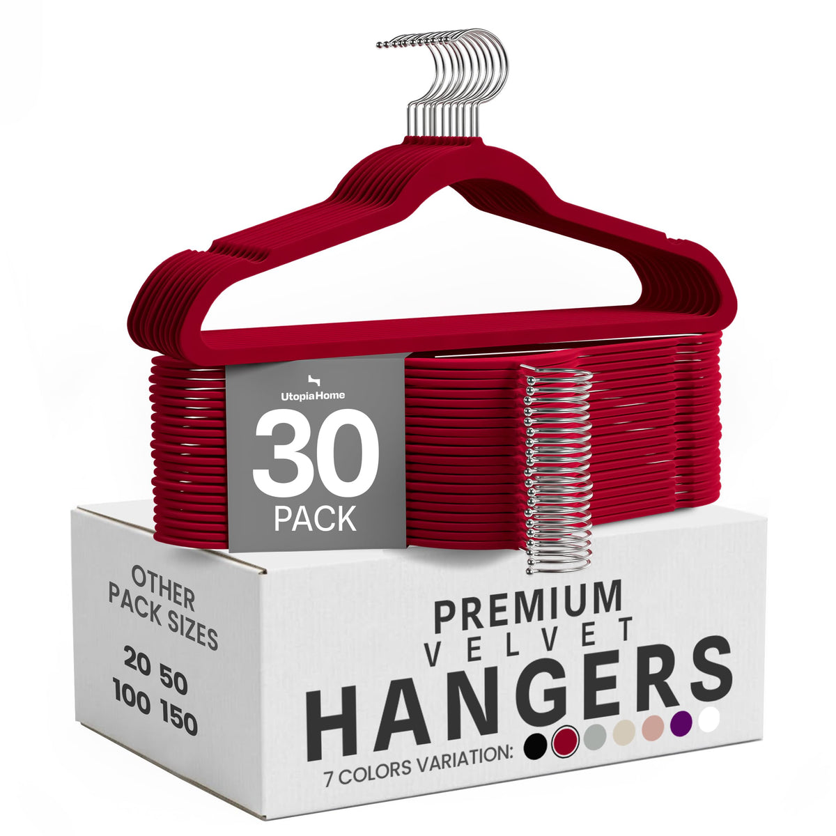 Velvet Hanger Grey