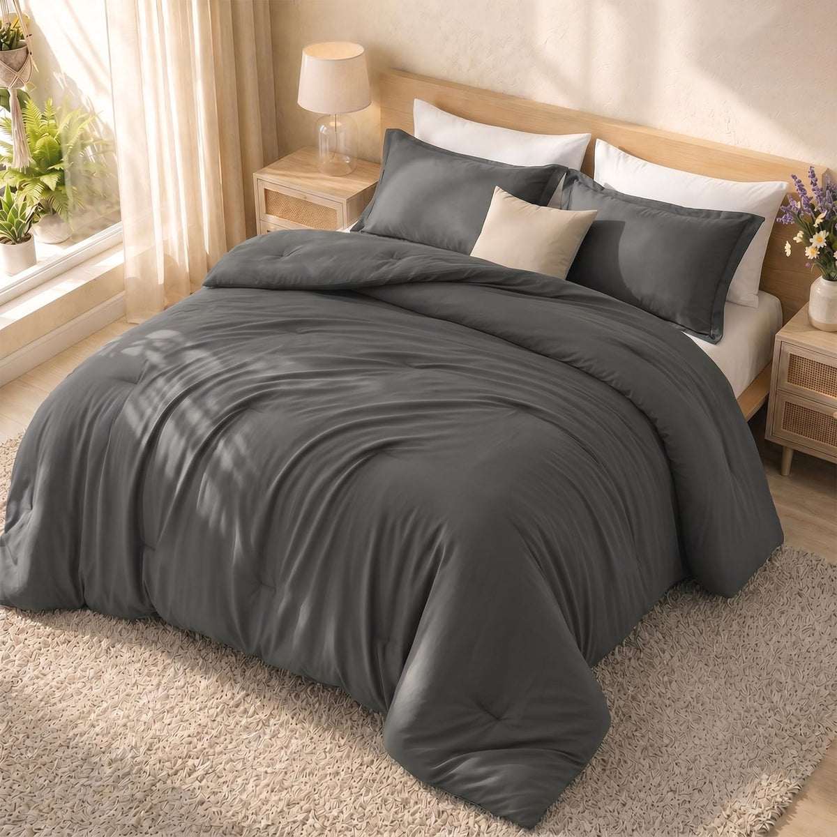 Jump and Tack Printed Comforter Set