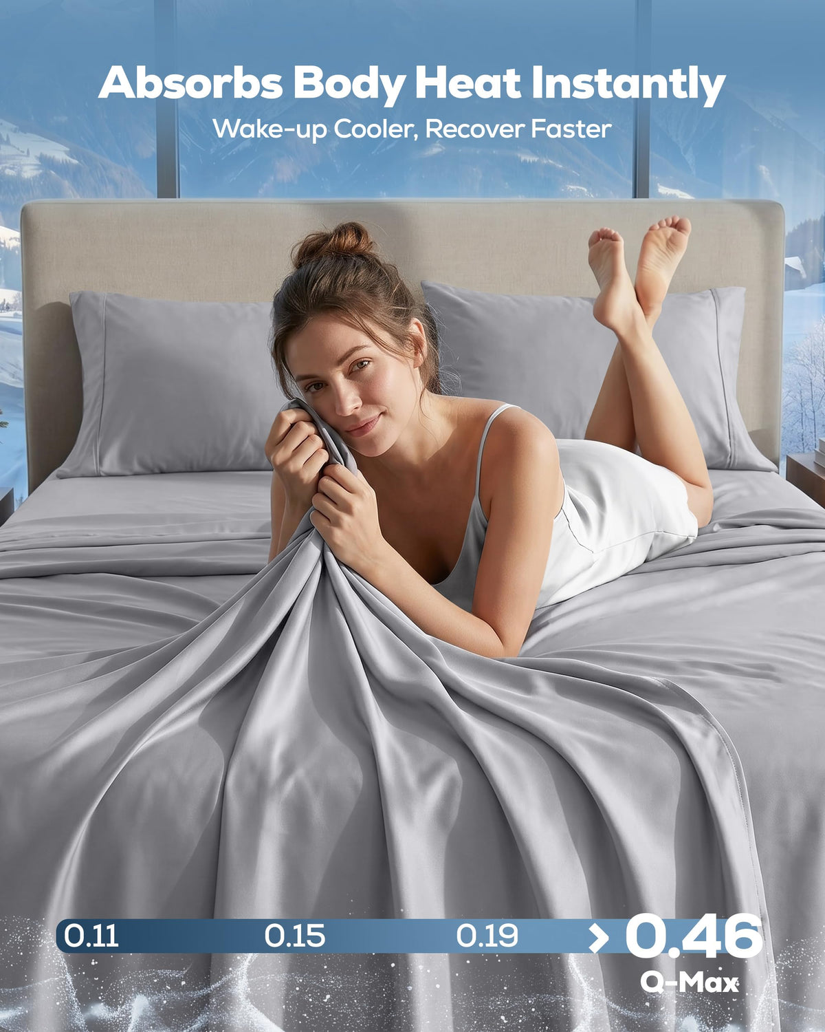 Nylon Cooling Sheet Set