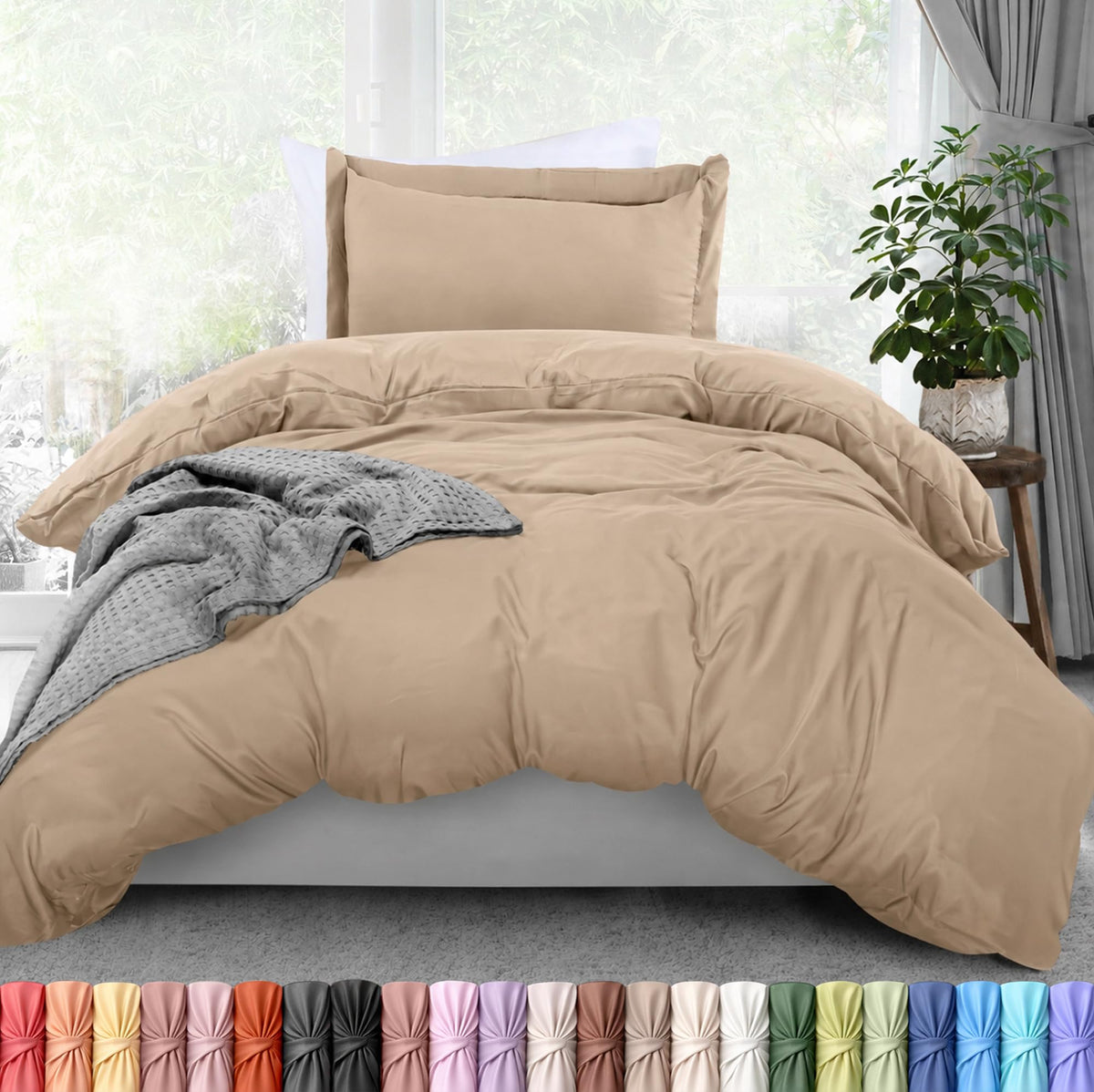 Duvet Cover, 3 Piece Set