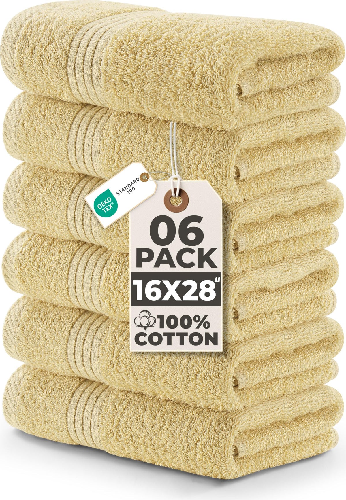 Cotton Hand Towels – 16 × 28 in