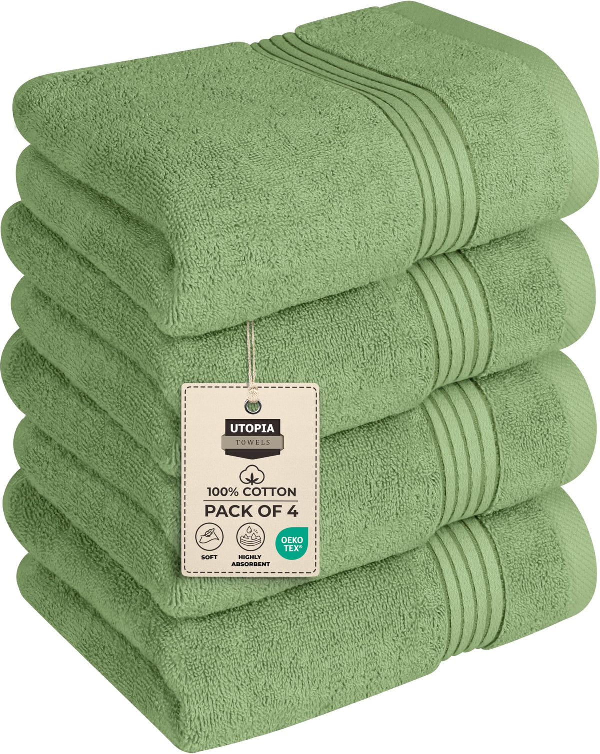 Cotton Hand Towels – 16 × 28 in