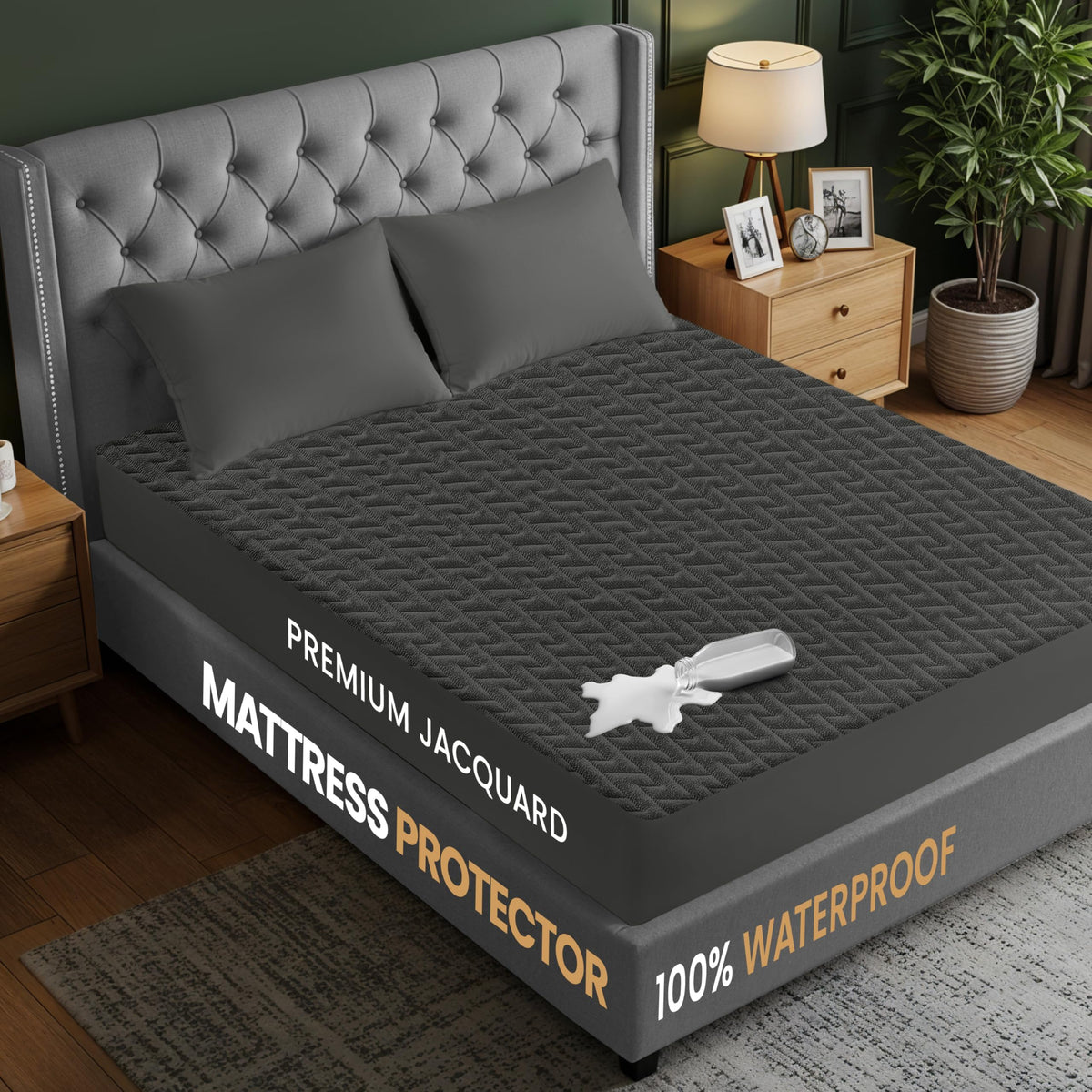 Zig Zag Mattress Protector