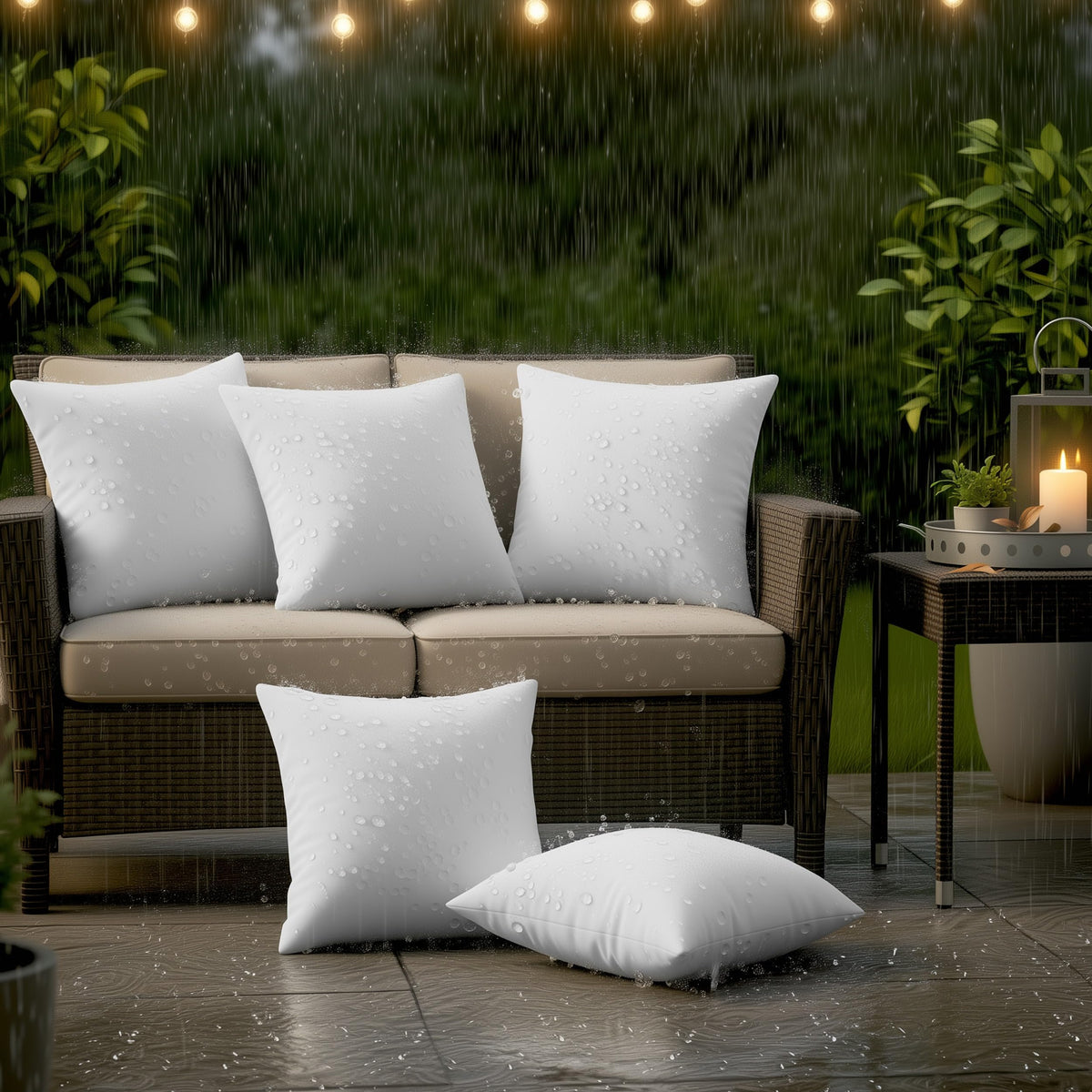Outdoor Throw Pillow Inserts