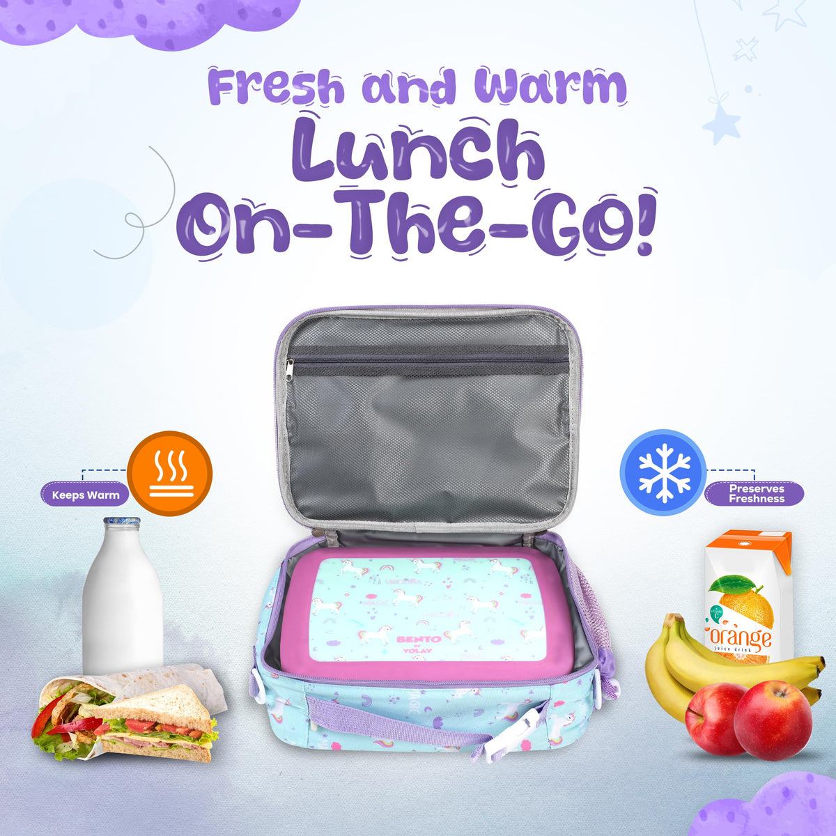 Yolay Bento Kids Lunch Bag