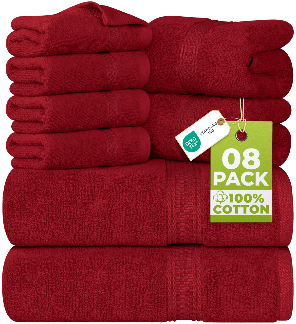 Cotton Towel Set – 8 Piece