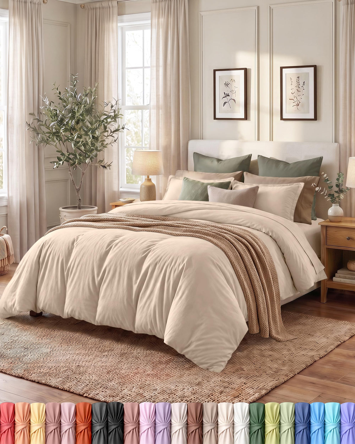 Duvet Cover, 3 Piece Set