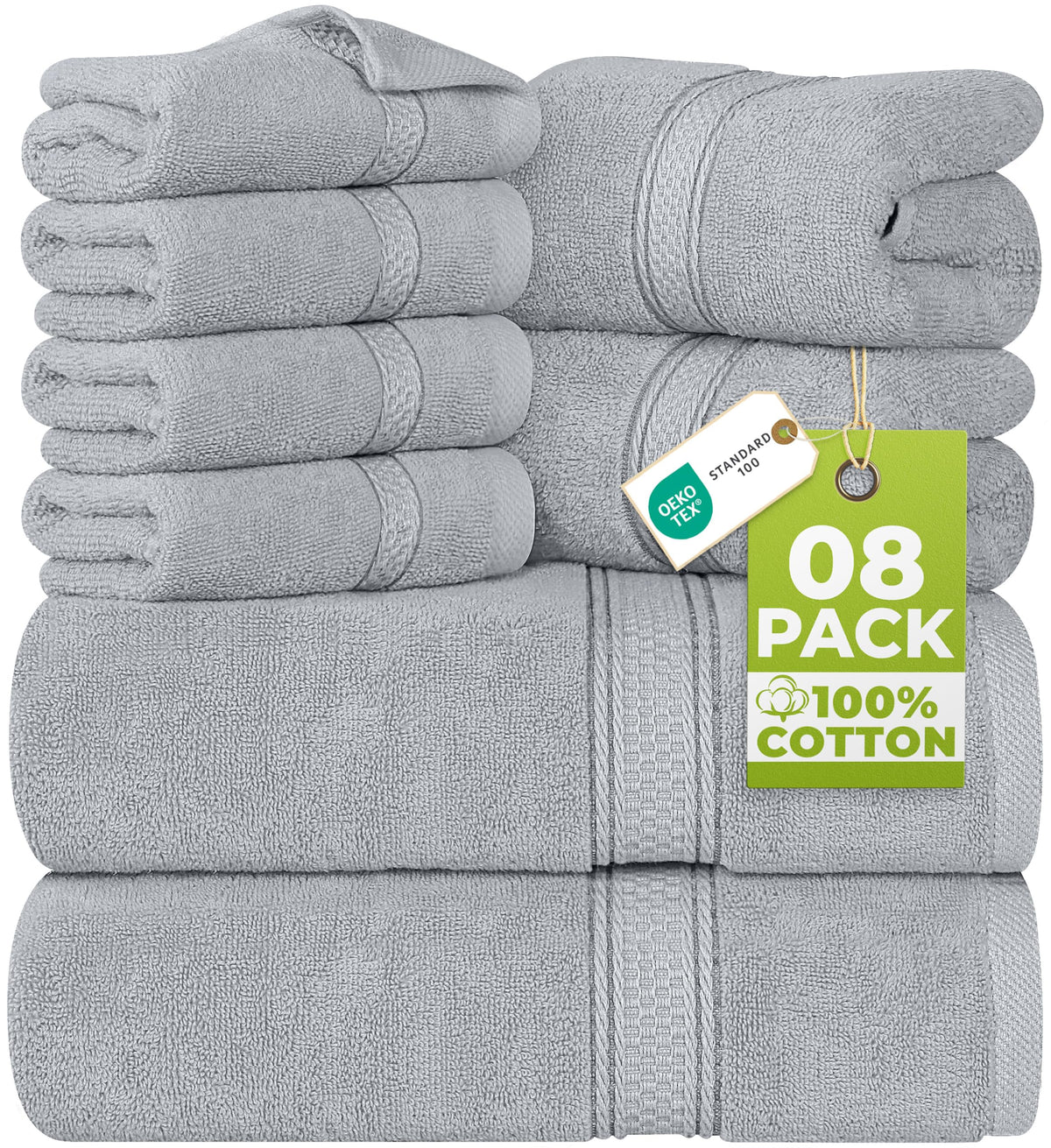 Cotton Towel Set – 8 Piece