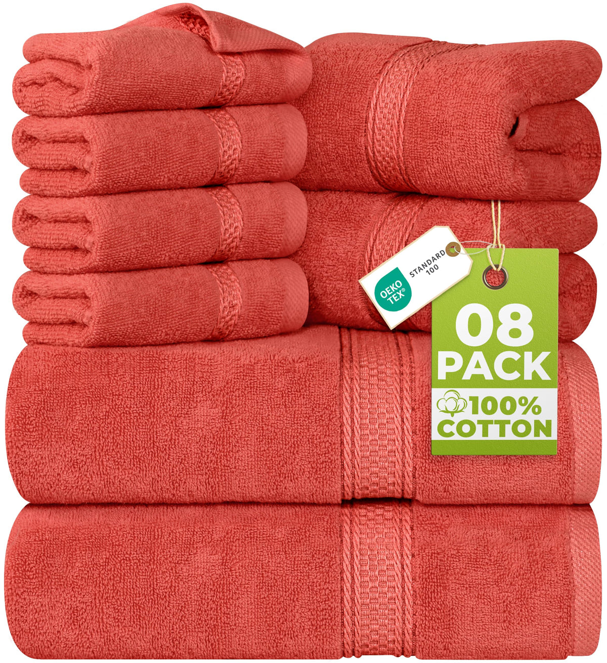 Cotton Towel Set – 8 Piece