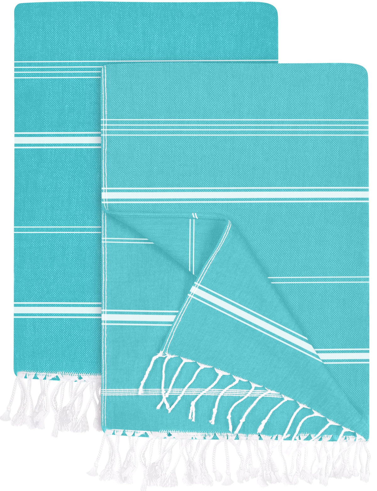 Cabana Cotton Beach Towels 6 pack, 30 x 60 in, Variety