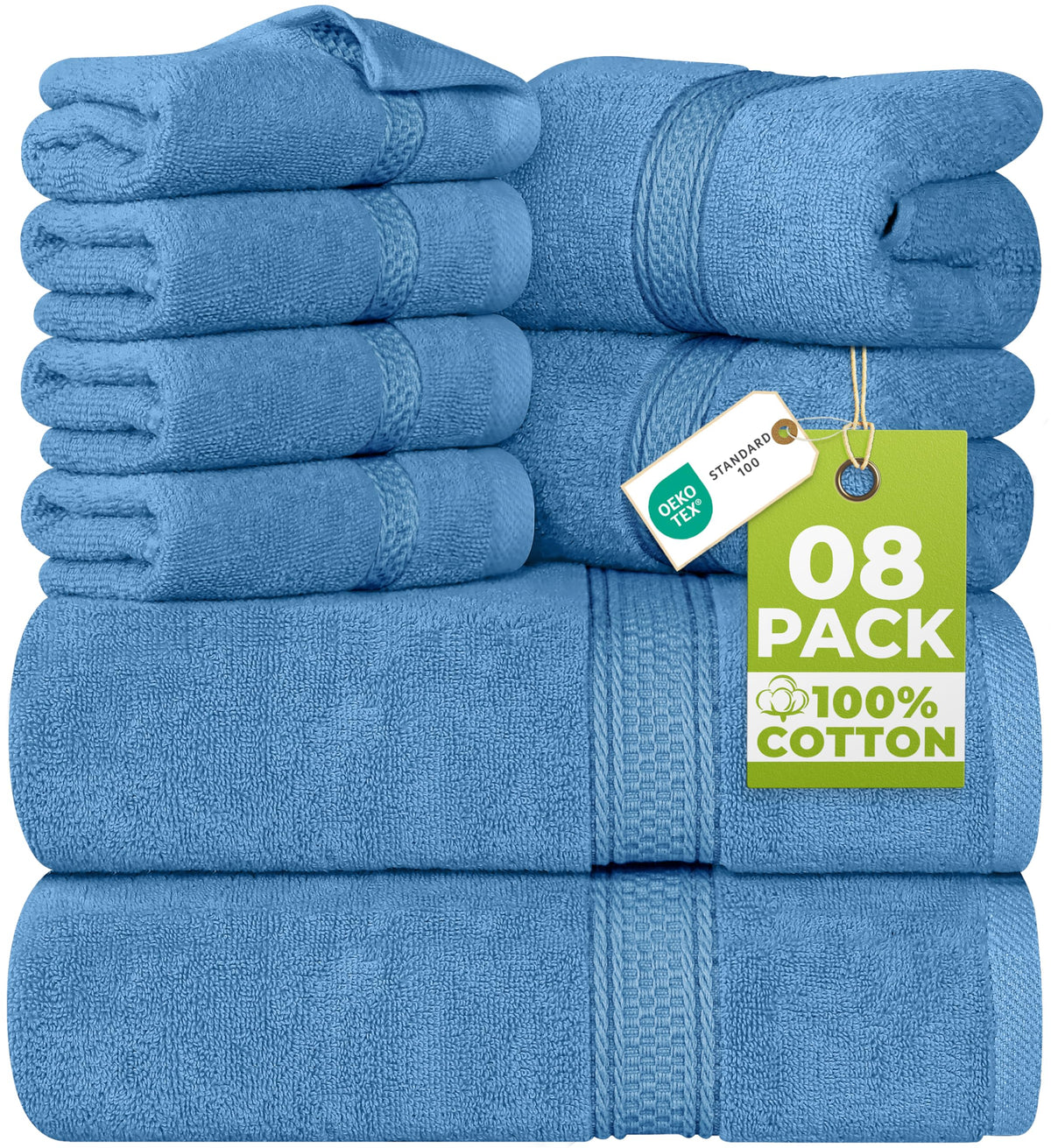 Cotton Towel Set – 8 Piece