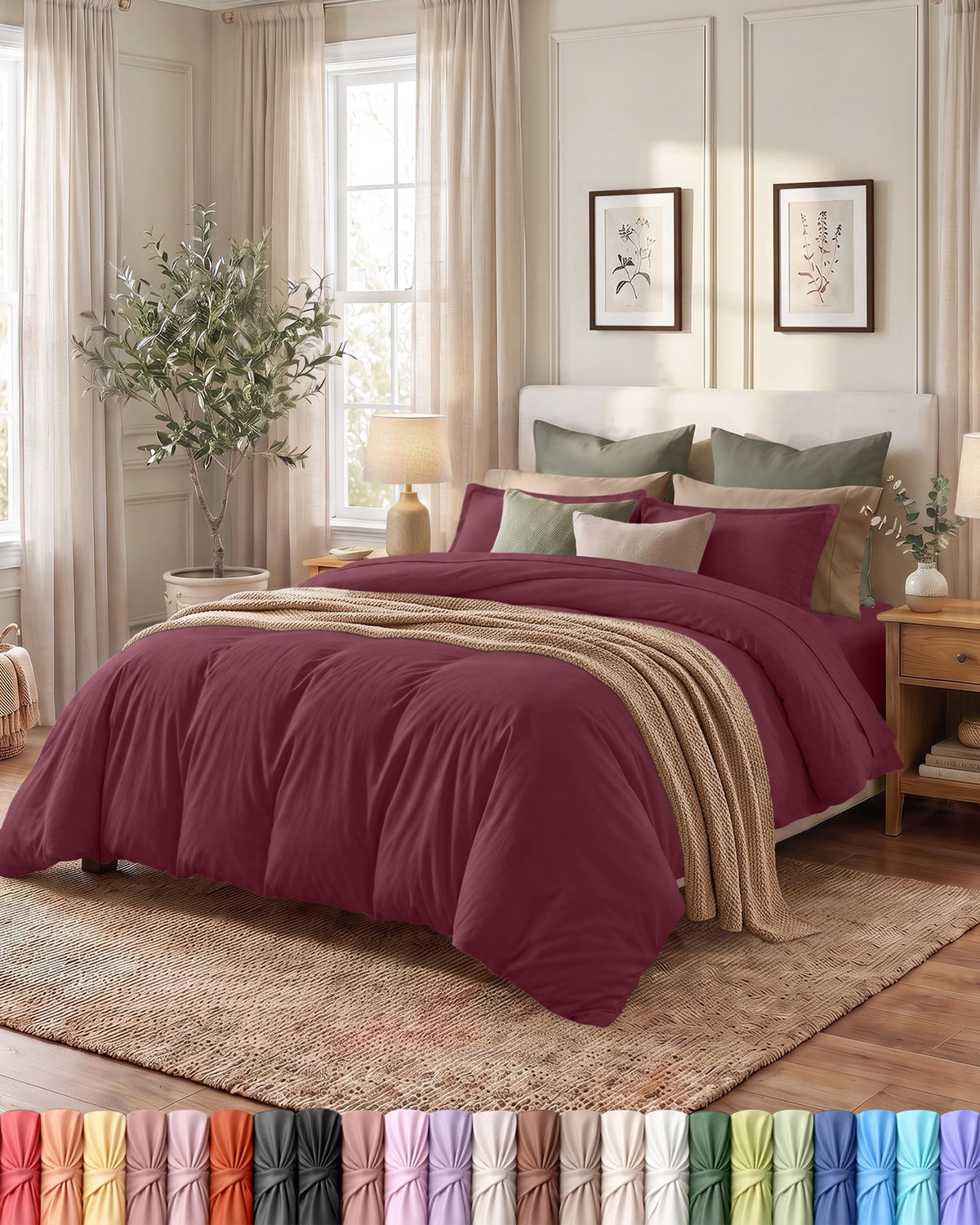 Duvet Cover, 3 Piece Set
