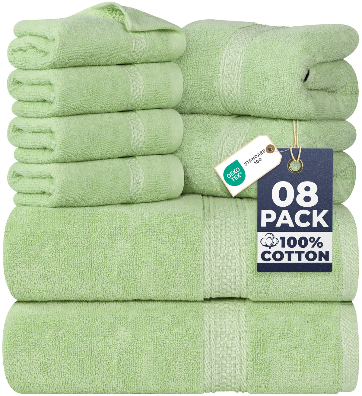 Cotton Towel Set – 8 Piece