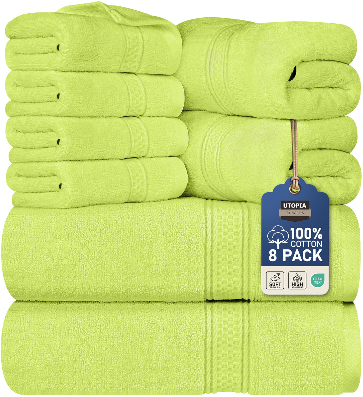 Cotton Towel Set – 8 Piece