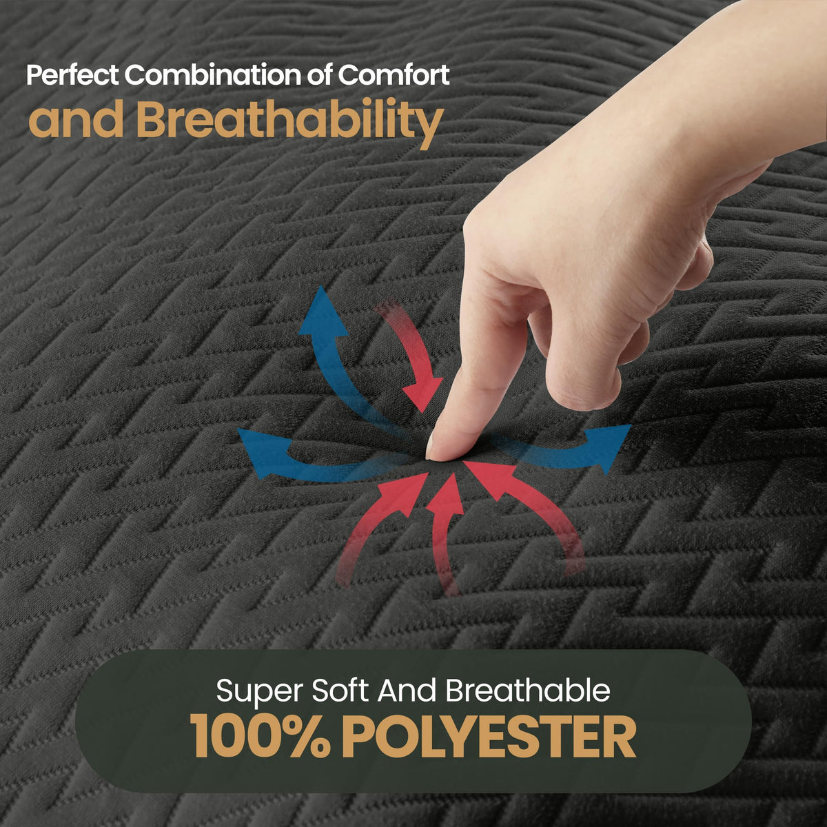 Zig Zag Mattress Protector