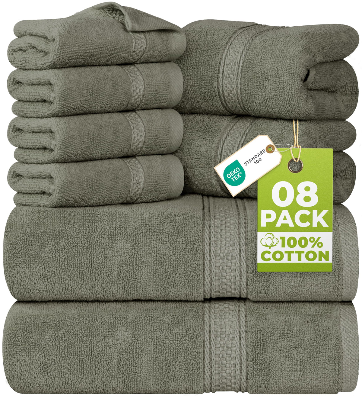 Cotton Towel Set – 8 Piece