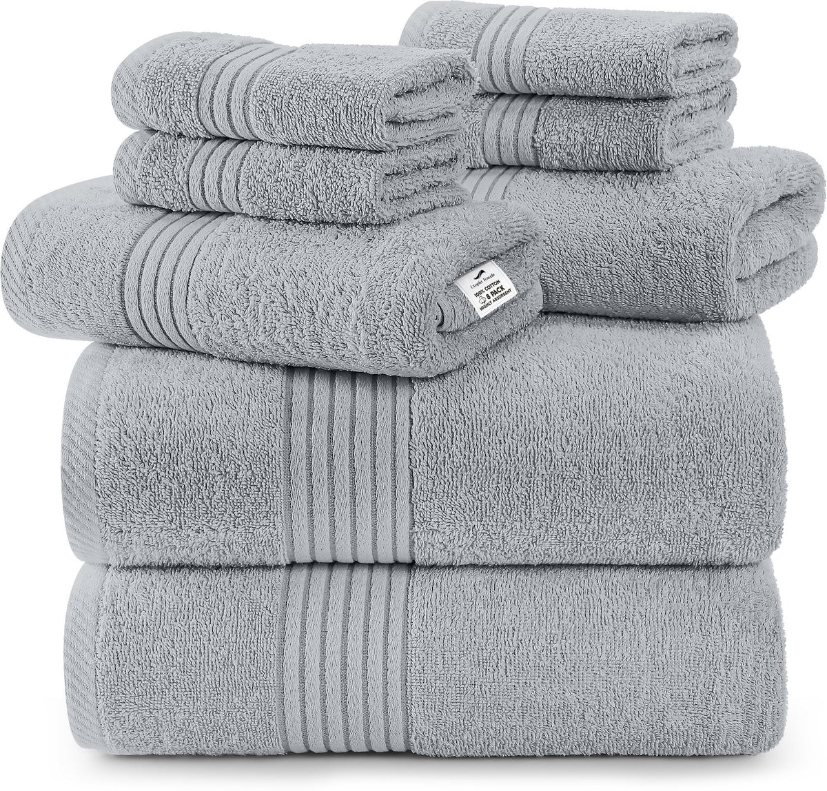 Cotton Towel Set – 8 Piece