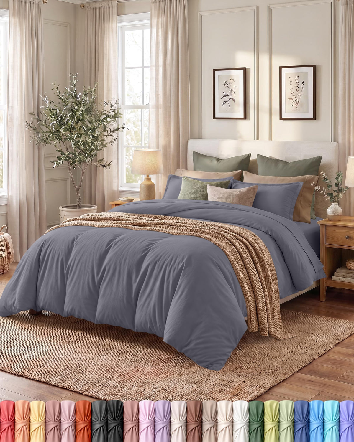 Duvet Cover, 3 Piece Set